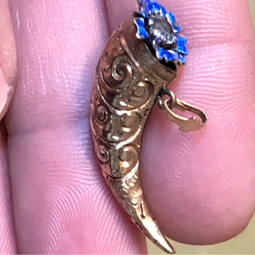 Georgian Victorian horn charm - Picture 6 of 15